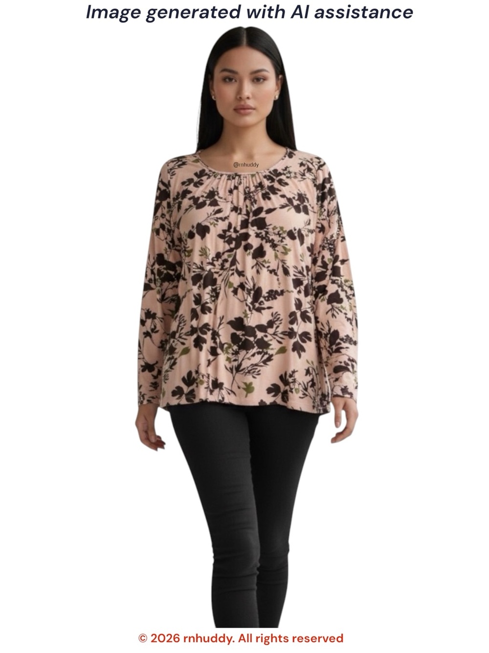 LOGO by Lori Goldstein 2X jersey knit top